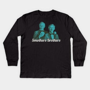 Retro Smothers Kids Long Sleeve T-Shirt